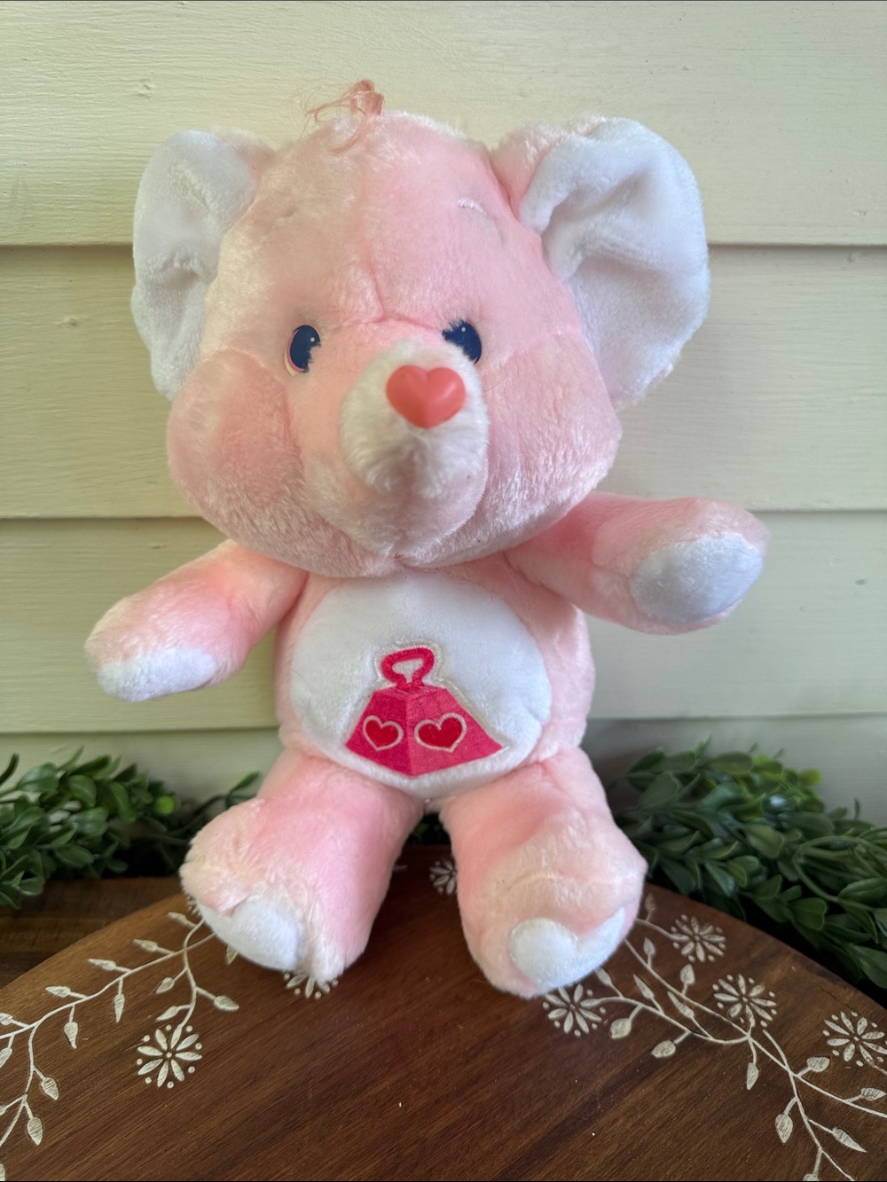 Care Bears Cousins Lotsa Heart 1984 Plush Elephant